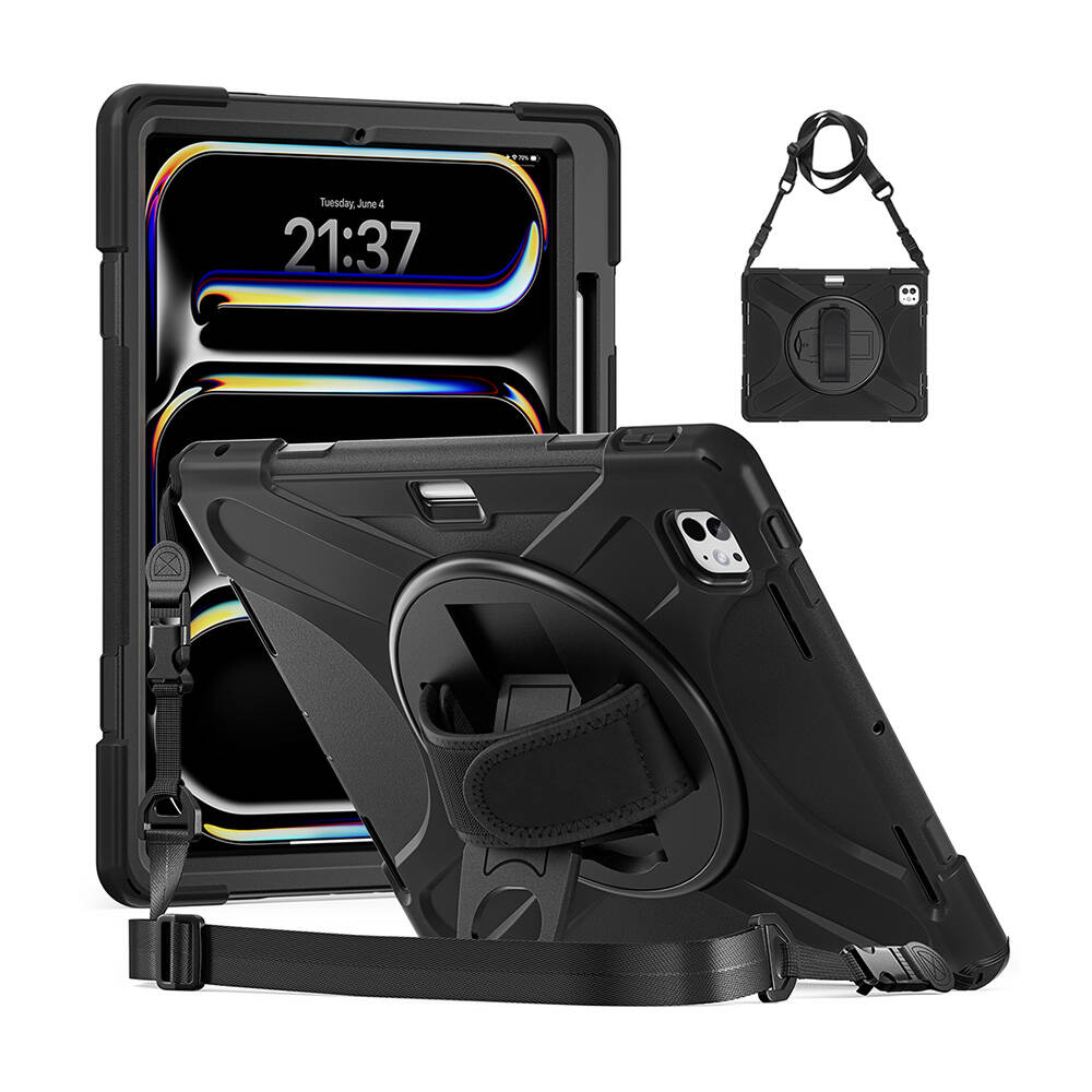 Apple iPad Pro 13 2024 Uyumlu Zore Defender Tablet Silikon