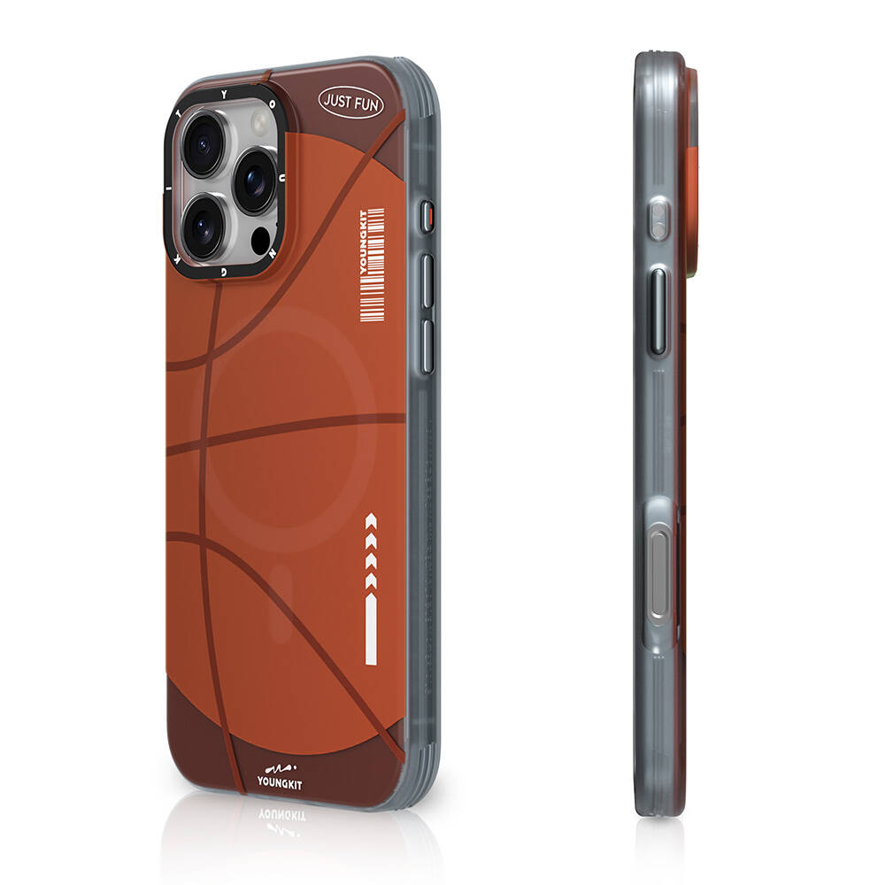 Apple iPhone 16 Pro Uyumlu Kılıf M-safe Şarj Özellikli Spor Tasarımlı Youngkit Dynamic Serisi Kapak