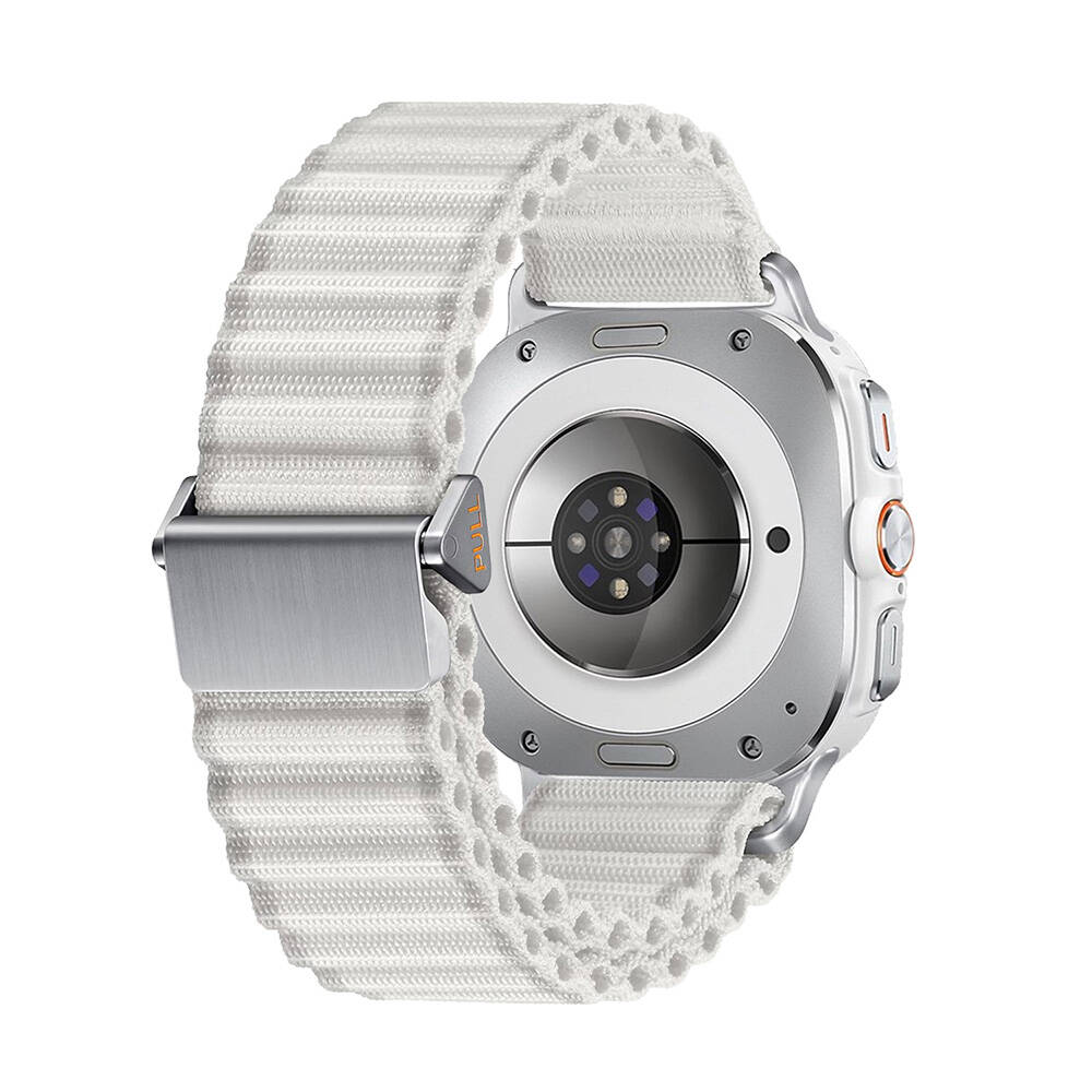 ​​Samsung Galaxy Watch Ultra 47mm Uyumlu Zore KRD-120 Naylon Kumaş Hasır Örgülü Kordon