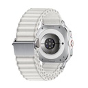 ​​Samsung Galaxy Watch Ultra 47mm Uyumlu Zore KRD-120 Naylon Kumaş Hasır Örgülü Kordon