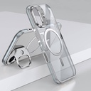 Apple iPhone 16 Uyumlu Kılıf M-safe Şarj Özellikli Wlons Standlı Efsane Kapak