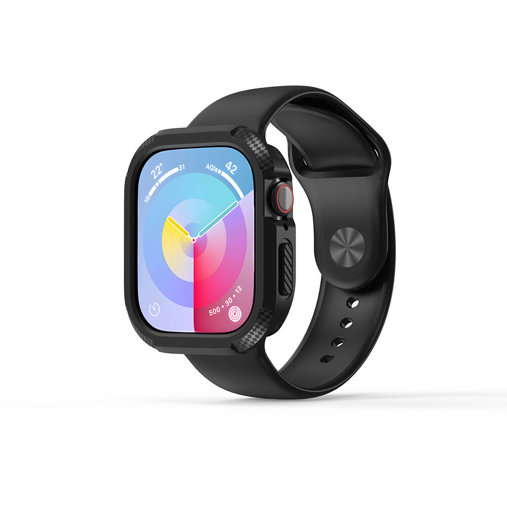 Apple Watch 10 42mm Uyumlu Silikon TPU Kasa Koruyucu Zore Watch Gard 17