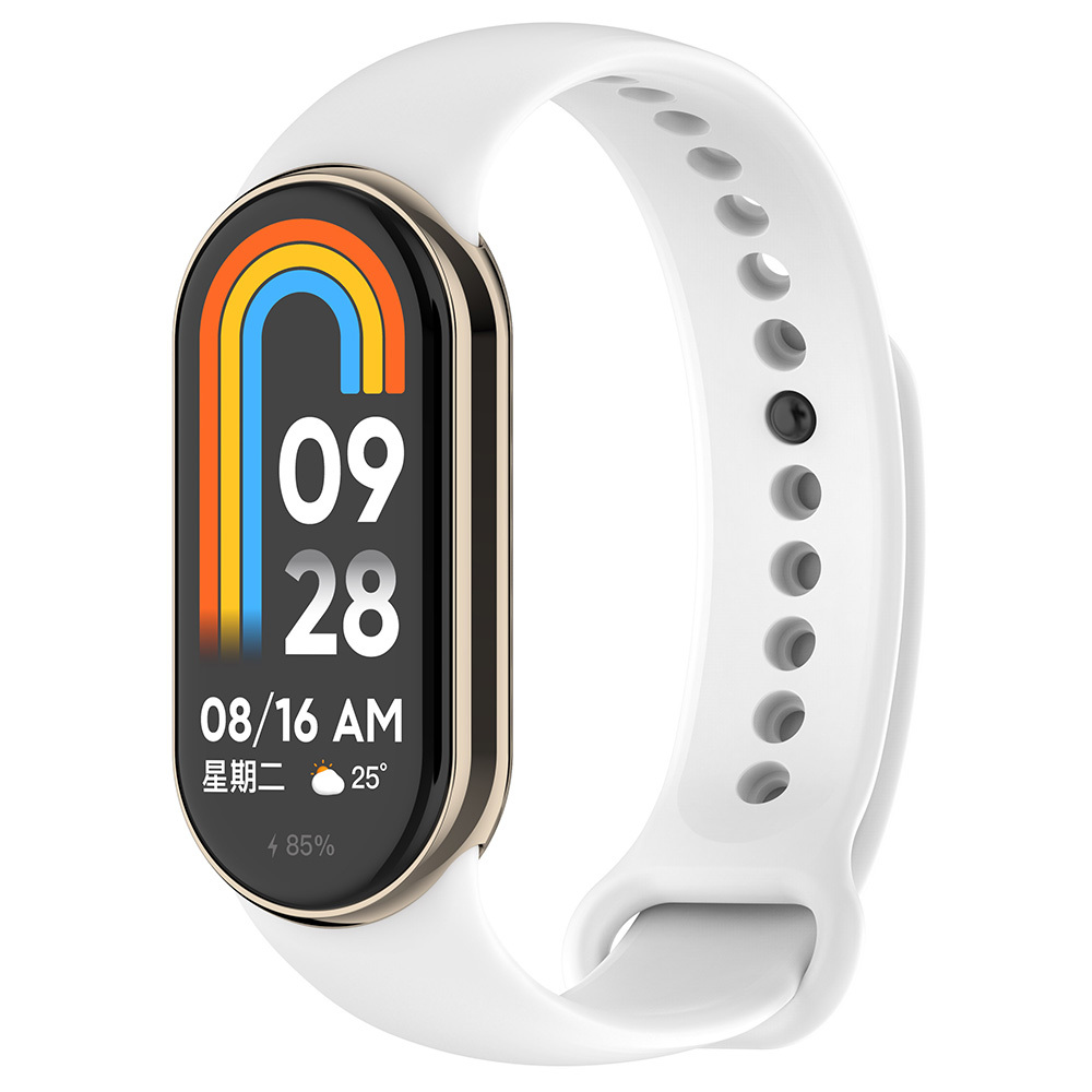 Xiaomi Mi Band 8 Uyumlu Serisi Klasik Kordon Silikon Strap Kayış