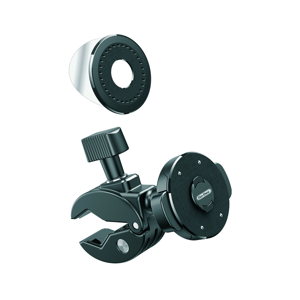 Go Des GD-HD903 Magnetik M-safe Sarsıntı Önleyici Motosiklet ve Bisiklet Telefon Tutucu