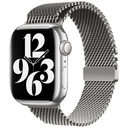 Apple Watch 7 41mm Uyumlu Zore KRD-121 Metal Hasır Kordon