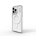 Apple iPhone 15 Pro Max Uyumlu Kılıf M-safe Şarj Özellikli Şeffaf Transparan Wiwu Turkey D Serisi Kapak