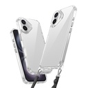 Apple iPhone 16 Uyumlu Kılıf Airbagli Takılabilir Askı Aparatlı Zore Snap Silikon Kapak