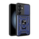 Samsung Galaxy S24 FE Uyumlu Kılıf Magnetik Standlı Kamera Korumalı Zore Sürgülü Vega Kapak