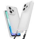 Xiaomi Redmi 13 4G Uyumlu Kılıf Airbagli Takılabilir Askı Aparatlı Zore Snap Silikon Kapak