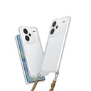 Xiaomi Redmi Note 13 Pro Plus 5G Uyumlu Kılıf Airbagli Takılabilir Askı Aparatlı Zore Snap Silikon Kapak