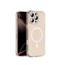 Apple iPhone 16 Pro Max Uyumlu Kılıf Wiwu MCC-102 Magnetic Crystal Sert PC Kapak