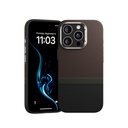 Apple iPhone 16 Pro Max Uyumlu Kılıf M-safe Şarj Özellikli Karbon Fiber Tasarımlı Benks Prestige ArmorPro Kevlar Kapak