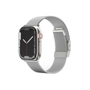Apple Watch 7 41mm Uyumlu Amazingthing Titan Metal Hasır Kordon