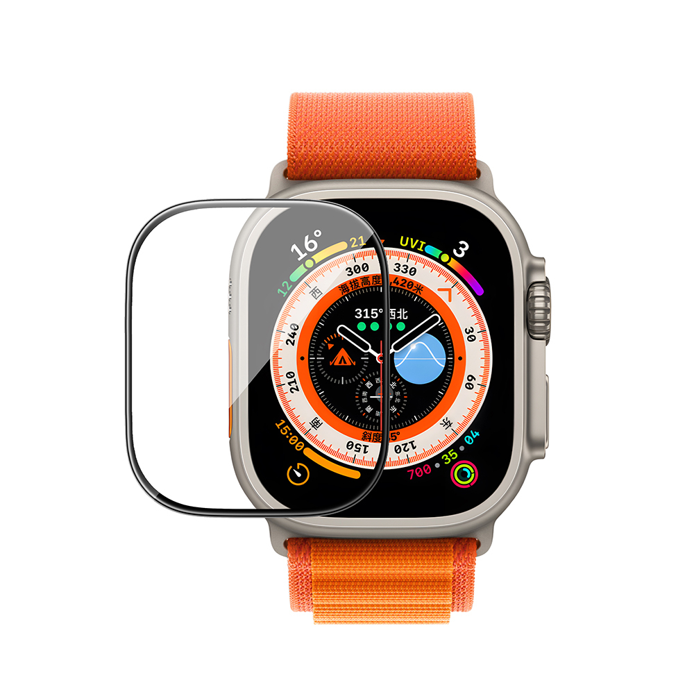 Apple Watch 42mm Uyumlu Wiwu JD-107 Easy Install Serisi HD Ekran Koruyucu Film + Kolay Uygulama Aparatı