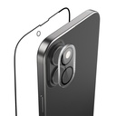 Apple iPhone 16 Uyumlu Raptic 2in1 Temperli Ekran Koruyucu + Lens Koruyucu Set