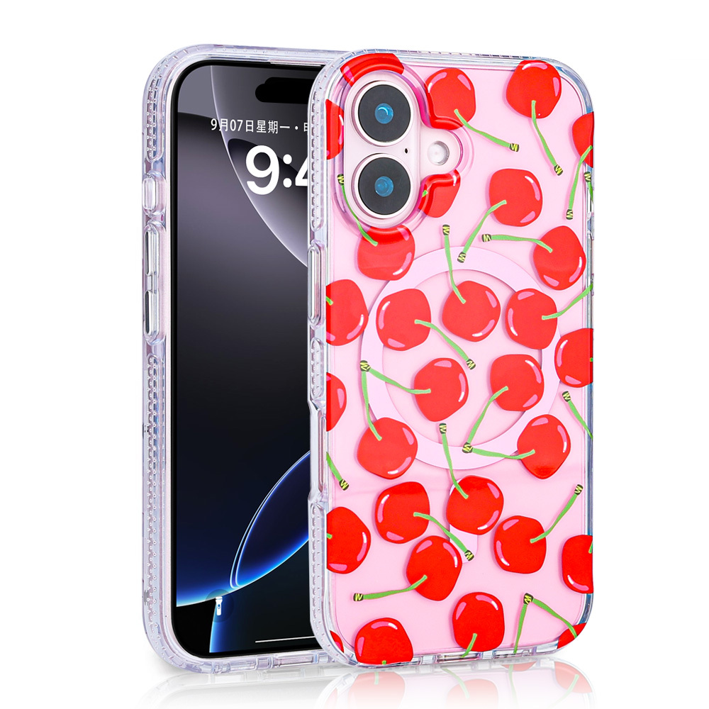 Apple iPhone 16 Uyumlu Kılıf M-safe Şarj Özellikli Zore Stilo Kapak