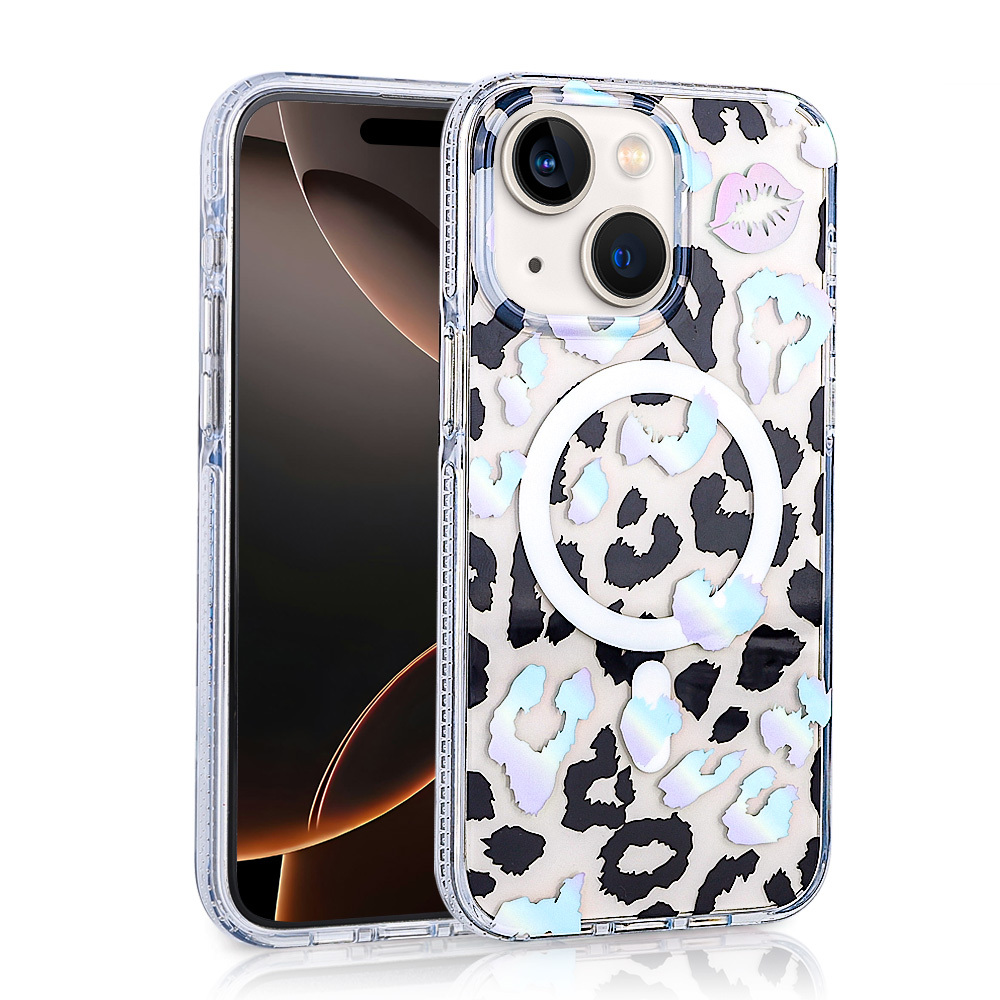 Apple iPhone 14 Uyumlu Kılıf M-safe Şarj Özellikli Zore Jago Kapak