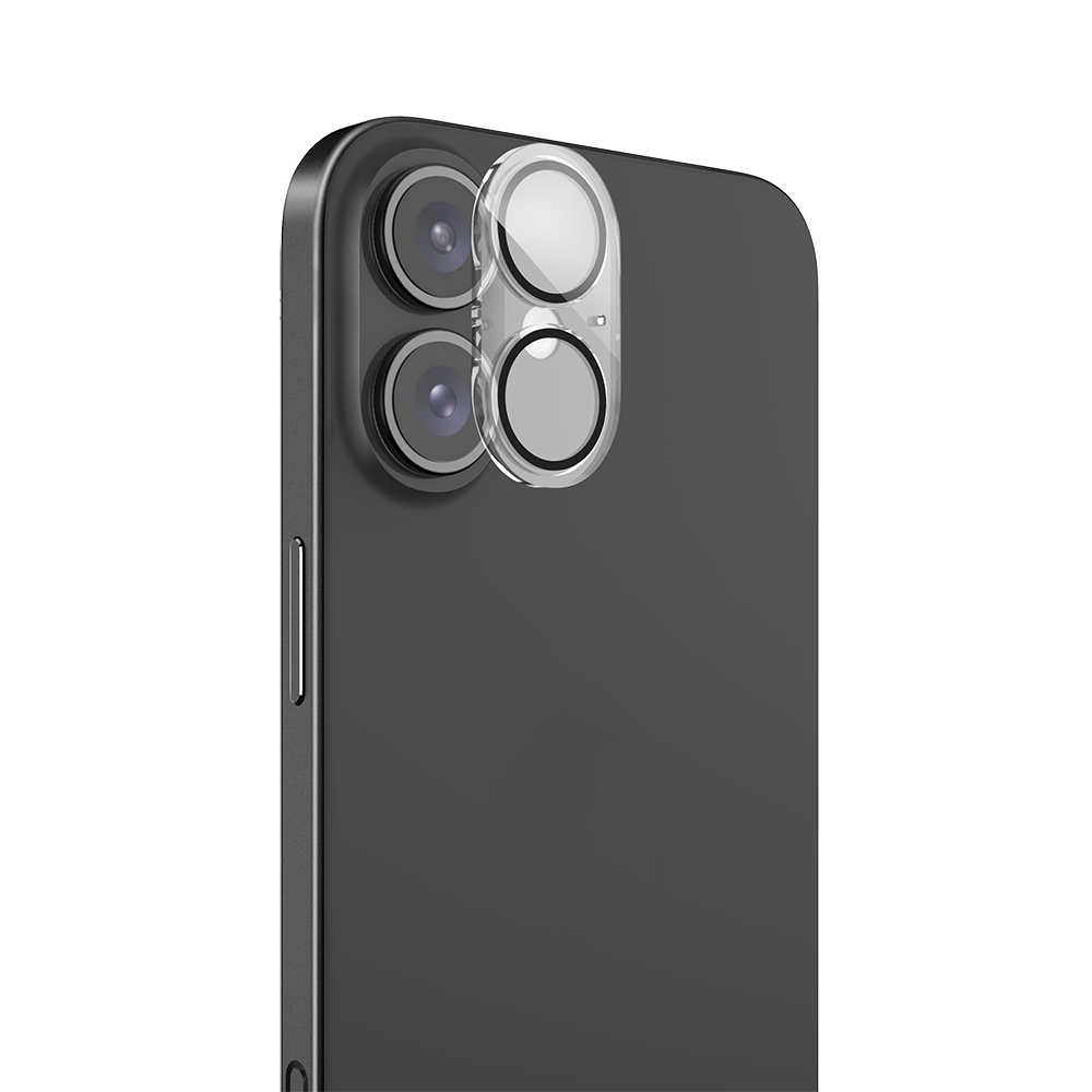 Apple iPhone 16 Uyumlu Raptic Glass Serisi Kamera Lens Koruyucu