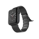 Apple Watch 44mm Uyumlu Raptic Classic Plus Serisi Magnetik Metal Hasır Kordon