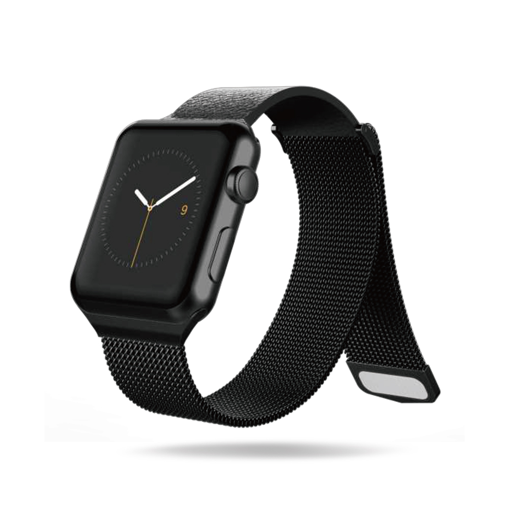 Apple Watch 44mm Uyumlu Raptic Hybrid Serisi Metal Hasır Kordon