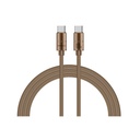 Recci RS08CC Warrior Serisi Type-C to Type-C 100W Hızlı Şarj Özellikli Data ve Şarj Kablosu 1.2M