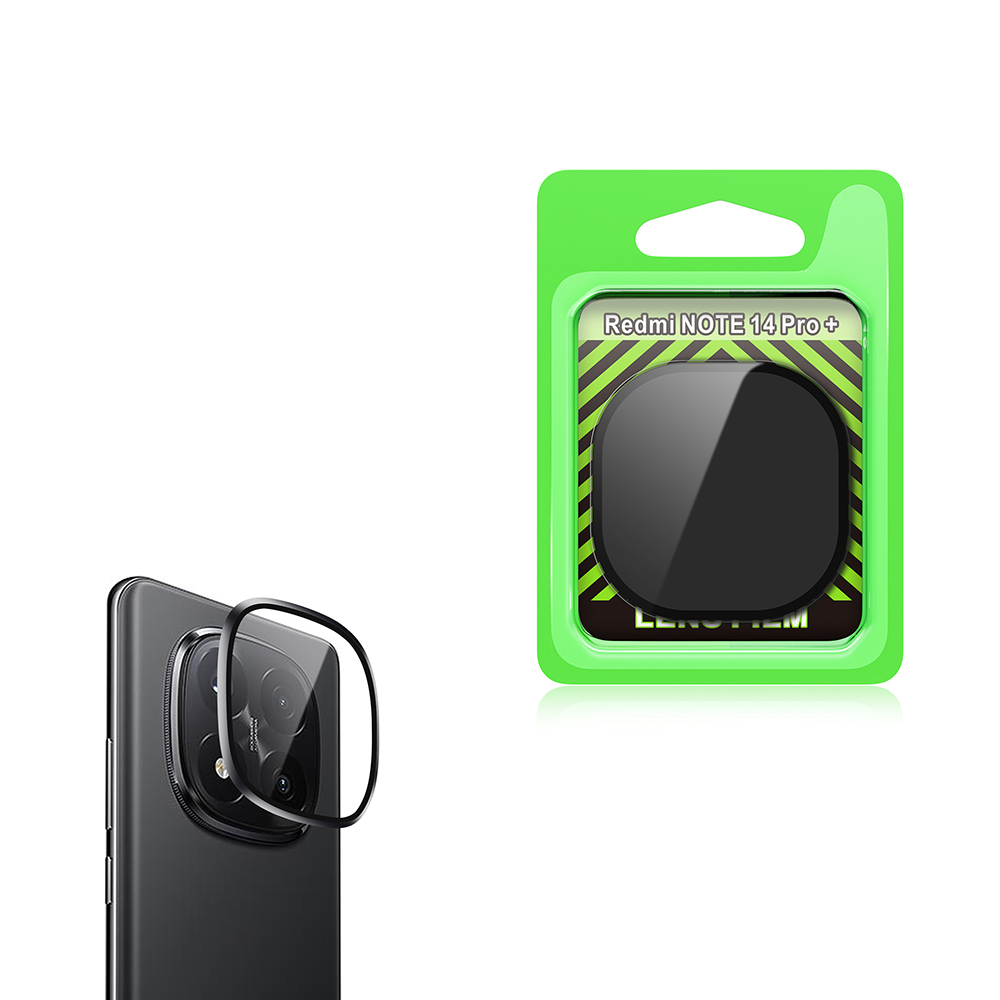 Xiaomi Redmi Note 14 Pro Plus Uyumlu Zore CL-07 Kamera Lens Koruyucu