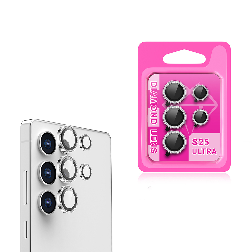 Samsung Galaxy S25 Ultra Uyumlu Zore CL-06 Kamera Lens Koruyucu