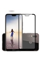 Huawei P20 Lite Uyumlu Zore Kenarları Kırılmaya Dayanıklı Cam Ekran Koruyucu