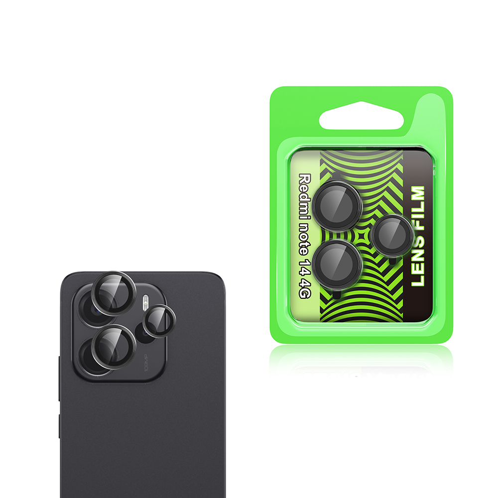 Xiaomi Redmi Note 14 4G Uyumlu Zore CL-07 Kamera Lens Koruyucu