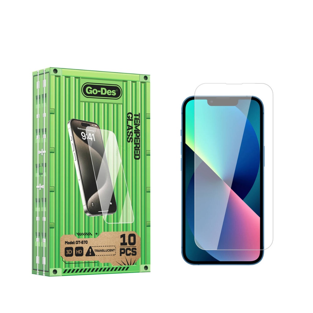 Apple iPhone 16E Uyumlu Go Des Parmak İzi Bırakmayan 9H Oleofobik Bom Glass Ekran Koruyucu