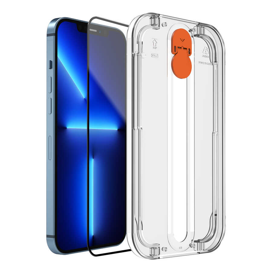 Apple iPhone 16E Uyumlu Wiwu Easy İnstall iVista Super Hardness Ekran Koruyucu