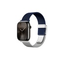 Apple Watch 10 46mm Uyumlu Amazingthing Omni StyleFlip Metal Hasır Kordon