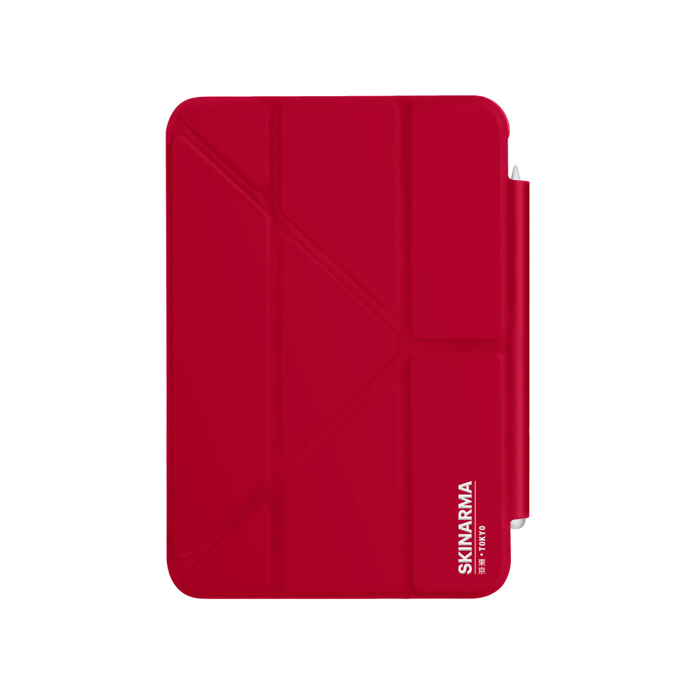 Apple iPad Air 11 2025 M3 Uyumlu Kılıf SkinArma Kalemlikli Arkası Şeffaf Standlı Magnetik Taihi Sora Kılıf