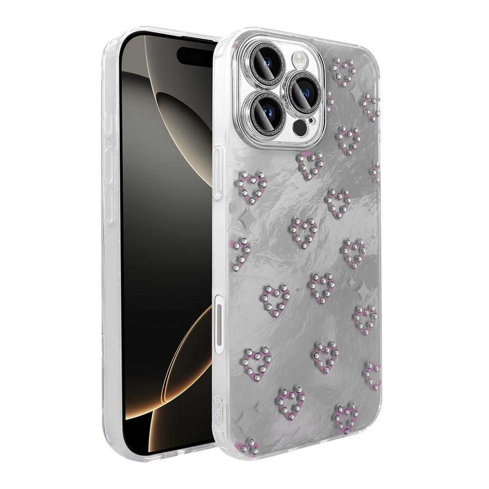 Apple iPhone 16 Pro Uyumlu Kılıf Kamera Korumalı Figürlü Zore Ponti Silikon Kapak