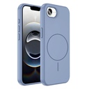 Apple iPhone 16E Uyumlu Kılıf M-safe Şarj Özellikli Sıvı Teknolojili Silinebilir Sert Zore Kivi Kapak