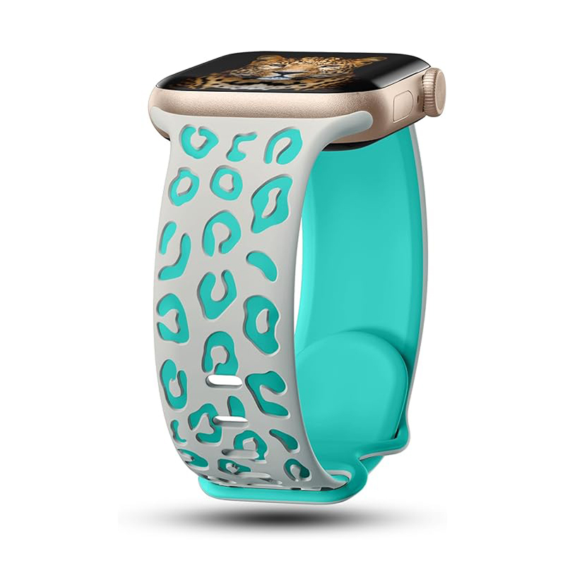 Apple Watch 44mm Uyumlu Zore KRD-140 Silikon Kordon Strap Kayış