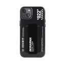 Apple iPhone 13 Uyumlu Kılıf Skinarma Şeffaf Desenli Kaze Kapak