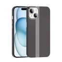 Apple iPhone 13 Uyumlu Kılıf M-safe Şarj Özellikli Karbon Fiber Görünümlü Zore Gros Kapak