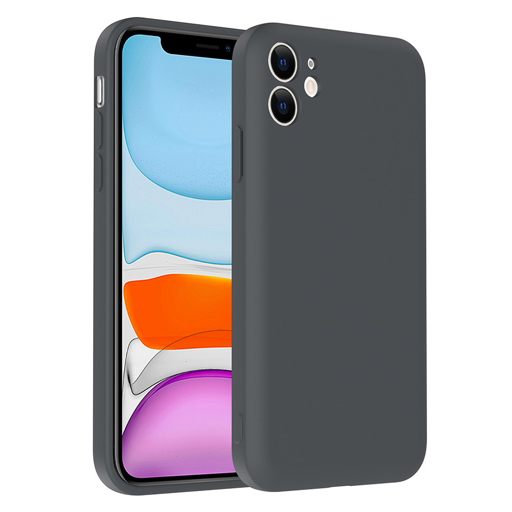 Apple iPhone 11 Uyumlu Kılıf Kamera Korumalı Kartlık Hazneli Zore Vitra Kapak