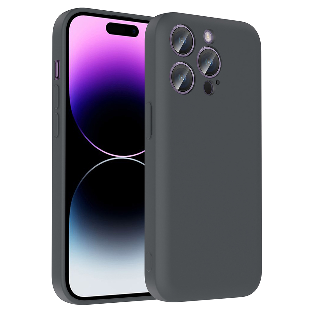 Apple iPhone 14 Pro Max Uyumlu Kılıf Kamera Korumalı Kartlık Hazneli Zore Vitra Kapak