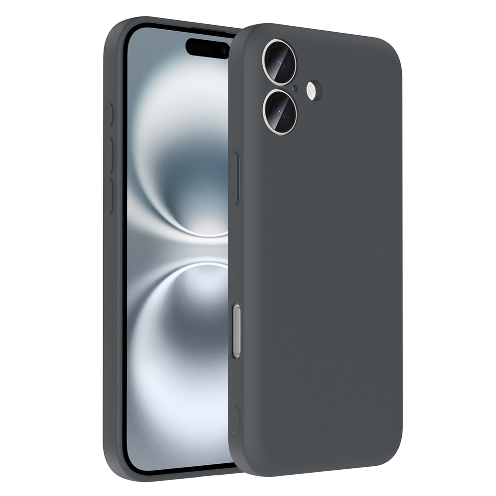 Apple iPhone 16 Plus Uyumlu Kılıf Kamera Korumalı Kartlık Hazneli Zore Vitra Kapak