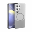 Samsung Galaxy S25 Ultra Uyumlu Kılıf M-Safe Şarj Özellikli Mıknatıslı Zore Duble Kapak