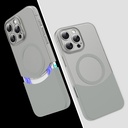 Apple iPhone 16 Pro Max Uyumlu Kılıf M-Safe Şarj Özellikli Mıknatıslı Zore Duble Kapak