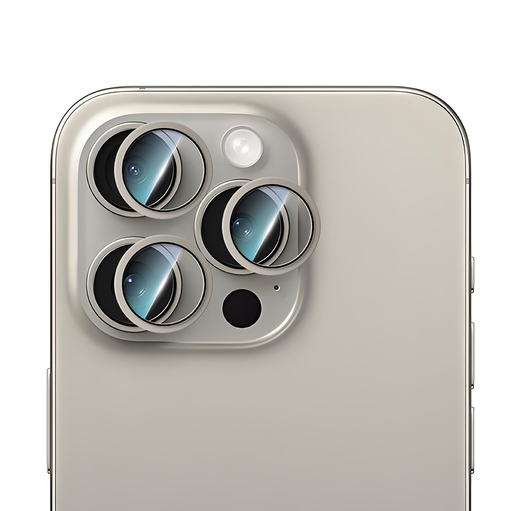 Apple iPhone 14 Pro Max Uyumlu CaseWorld Alloy Serisi Oleofobik Anti Reflective Kamera Lens Koruyucu