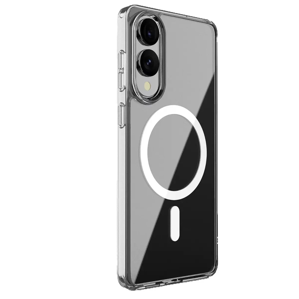 Samsung Galaxy S25 Edge Uyumlu Kılıf Kamera Korumalı M-safe Sert PC Zore Porto Kapak