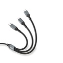 Go-Des GD-UC617 3in1 Type-C to Lightning – Type-C – Type-C Ultra Hızlı PD Şarj Kablosu 100W 1.2M