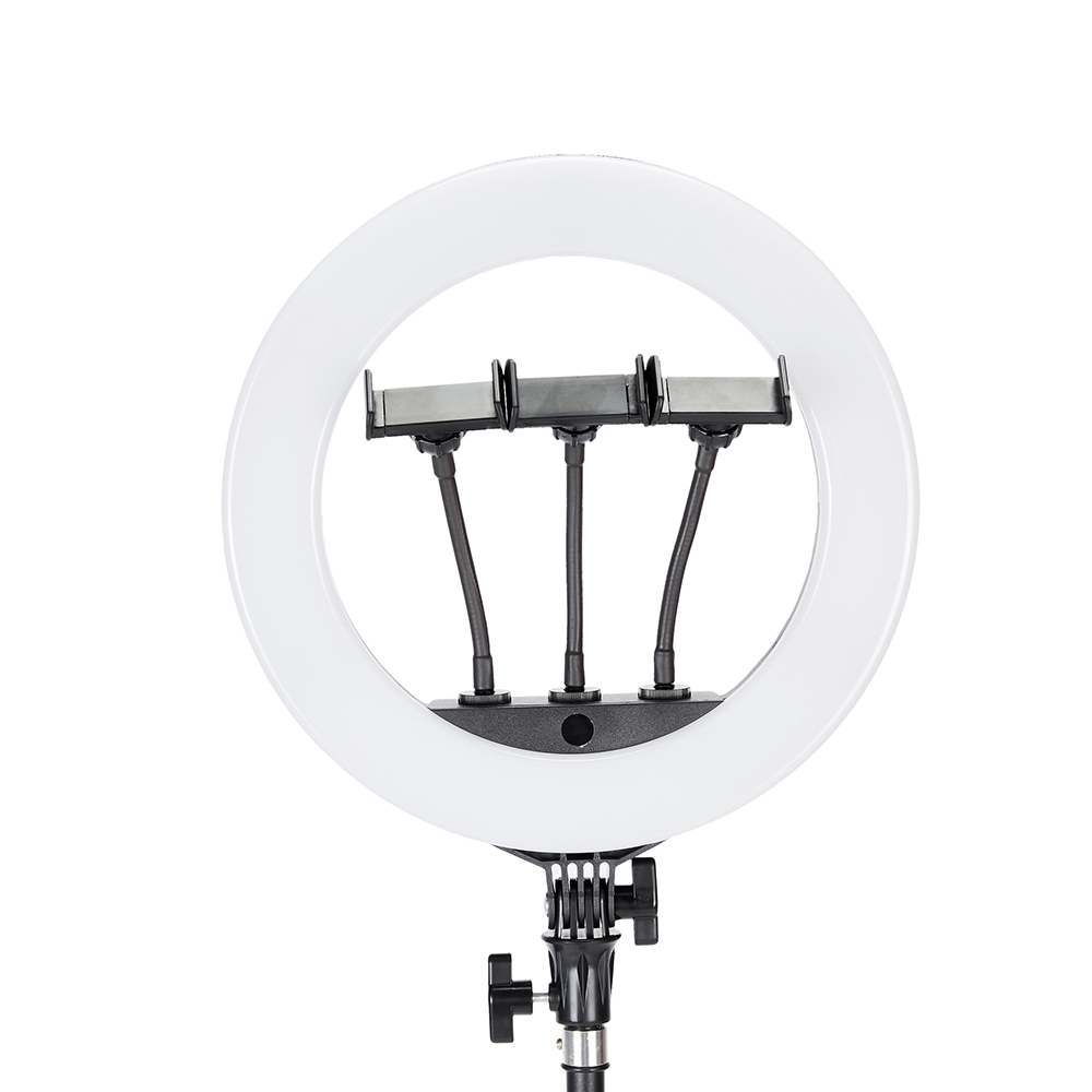 Jmary FM-14R Kumandalı 34cm Işıklı Telefon Tutucu Ring Light