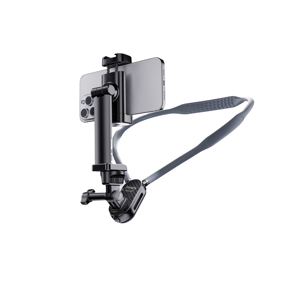 Jmary MG-01 2in1 Eller Serbest Boyun Askılı Telefon Tutucu
