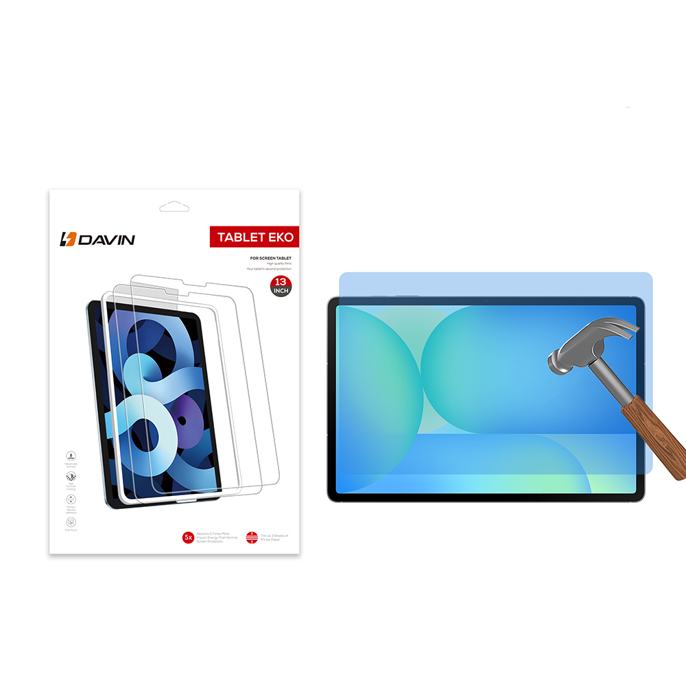 Samsung Galaxy Tab S10 FE Plus Uyumlu Davin Tablet Nano Ekran Koruyucu