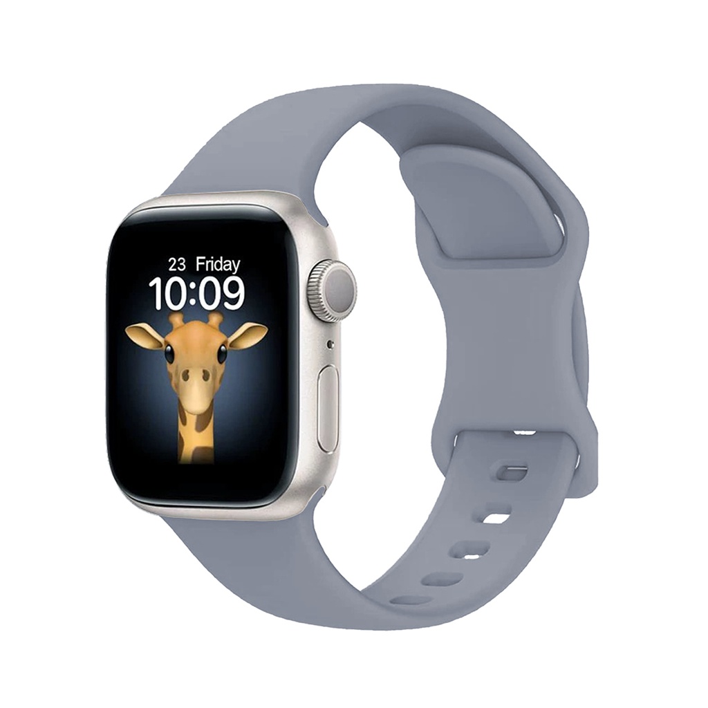 Apple Watch 7 45mm Uyumlu Zore KRD-131 Silikon Kordon Strap Kayış